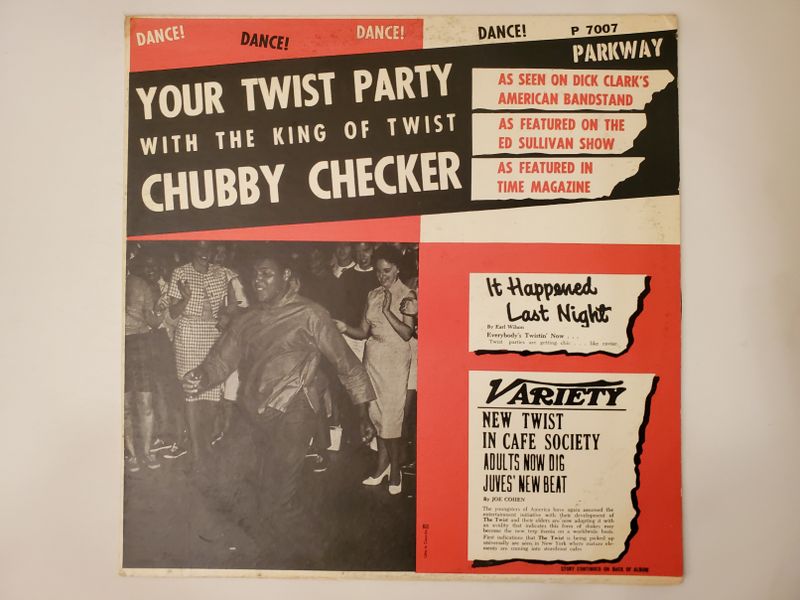 Chubby Checker Your Twist Party with the King of Twist vinyl record